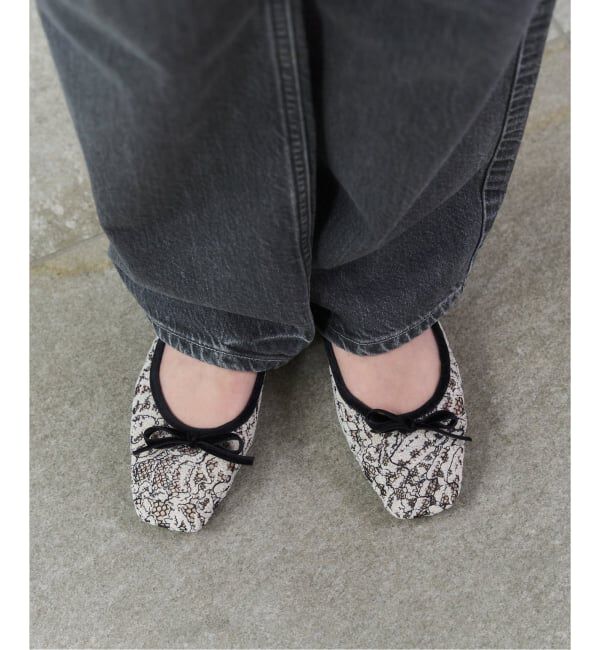  「《追加》スクエアソフトレースバレエ」|バレエシューズ|