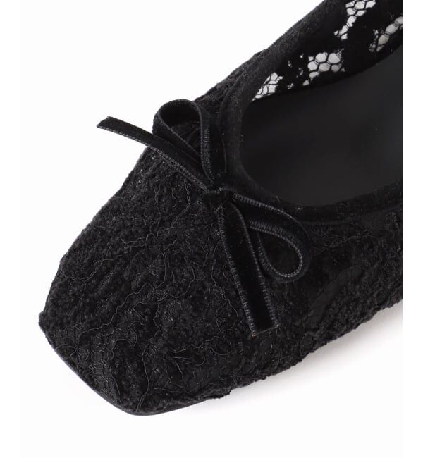  「《追加》スクエアソフトレースバレエ」|バレエシューズ|