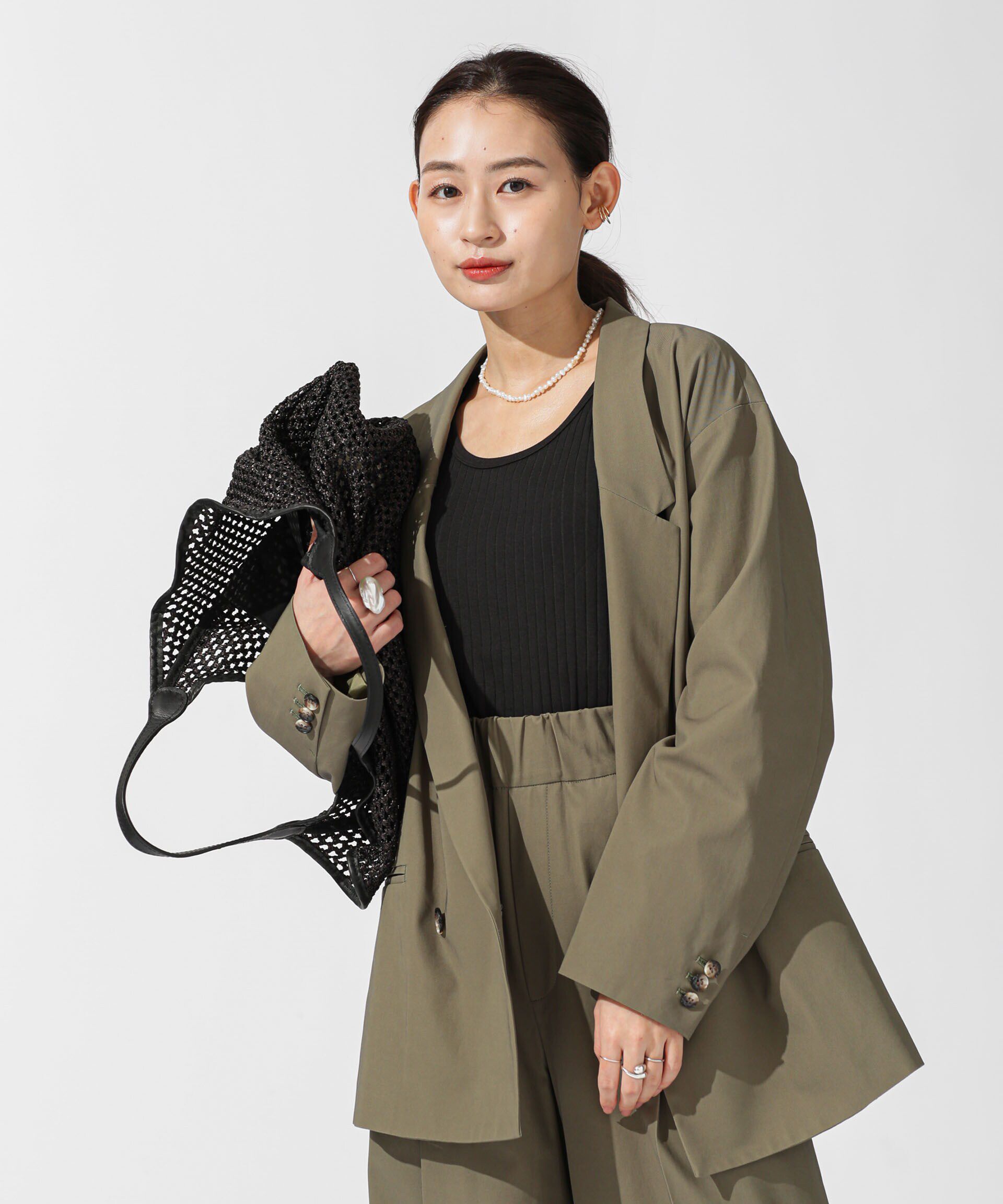 nano･universe「LB.03/Anti Soaked 汗染み防止 リブタンクトップ」|Tシャツ・カットソー|