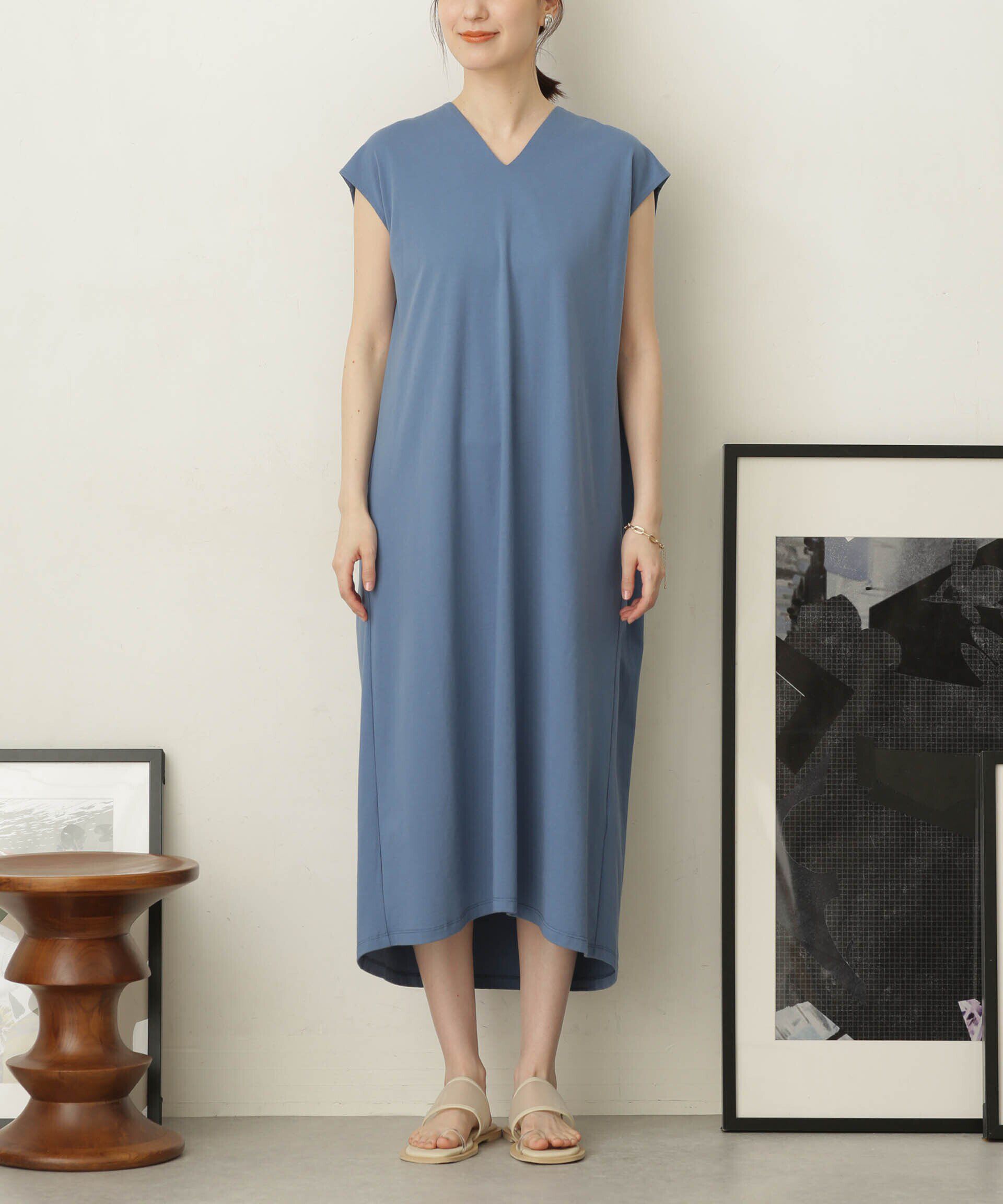 nano･universe「LB.04/ショルダータックカットワンピース」|ワンピース|