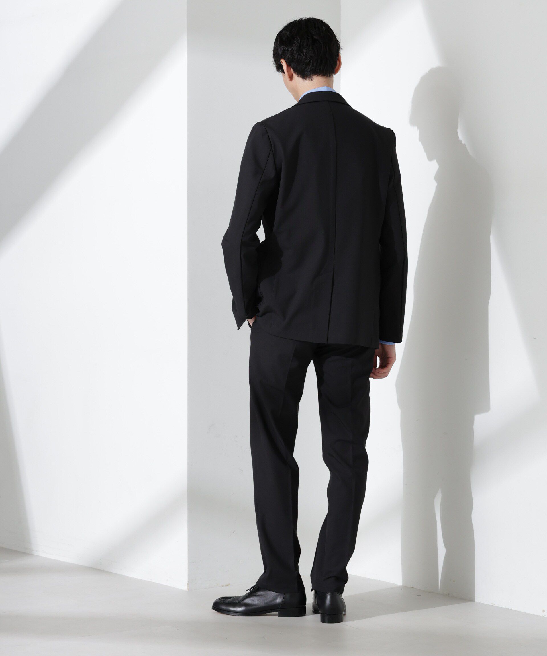 nano･universe「ドライストレッチ セットアップ」|スーツ|