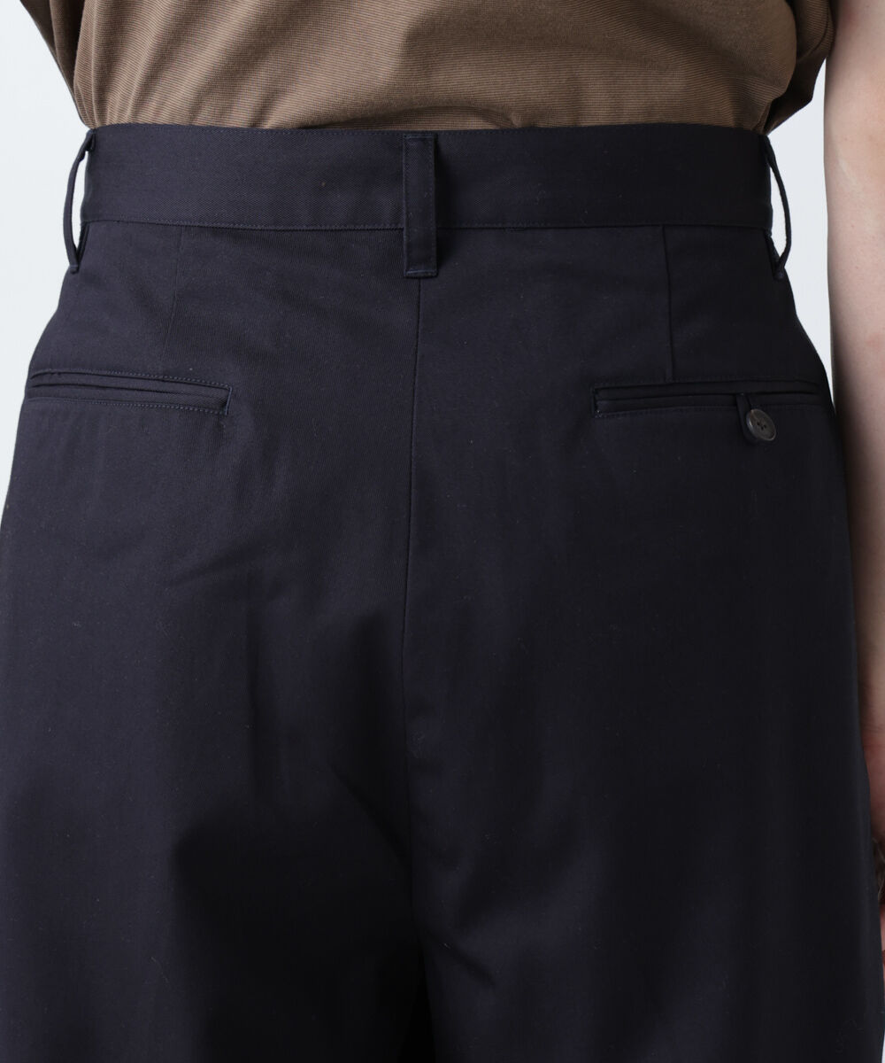 nano･universe「「大人のワイドパンツ」2タックワイドトラウザーズ」|チノ|