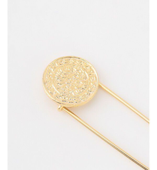 23区「コインモチーフ キルトピン」|ブローチ・コサージュ|