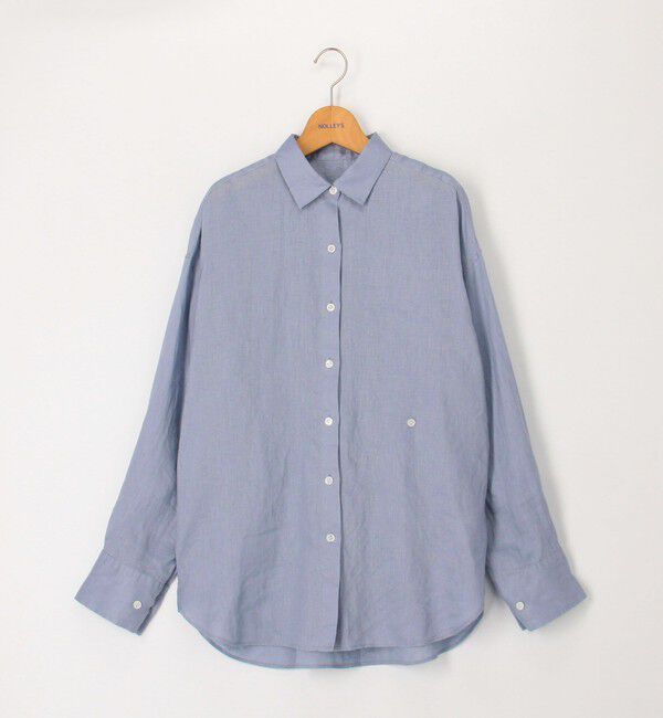 NOLLEY'S「【WEB STAFF恵☆別注カラーあり】《セットアップ対応》MY STANDARD リネンシャツ」|シャツ・ブラウス|