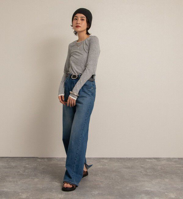 NOLLEY'S「【MAQWEL/マクウェル】レイヤードライクロンT」|Tシャツ・カットソー|