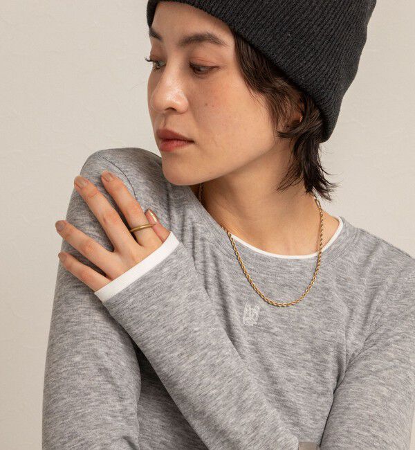 NOLLEY'S「【MAQWEL/マクウェル】レイヤードライクロンT」|Tシャツ・カットソー|