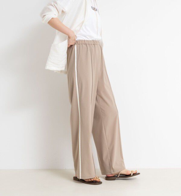 NOLLEY'S sophi「ウォッシャブルサイドライントリコットパンツ」|その他|