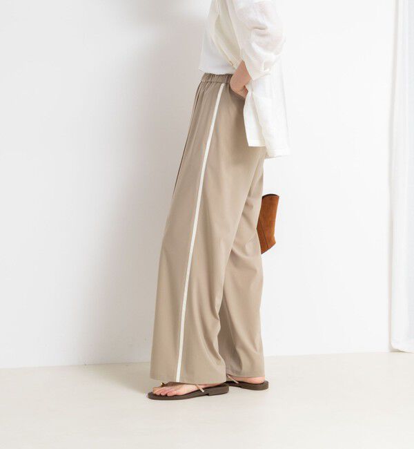 NOLLEY'S sophi「ウォッシャブルサイドライントリコットパンツ」|その他|