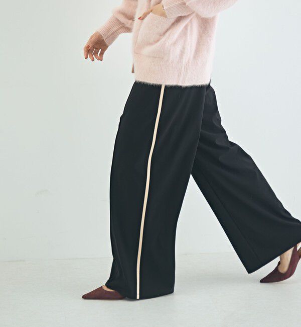 NOLLEY'S sophi「ウォッシャブルサイドライントリコットパンツ」|その他|