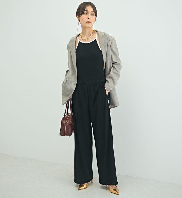 NOLLEY'S sophi「ウォッシャブルサイドライントリコットパンツ」|その他|