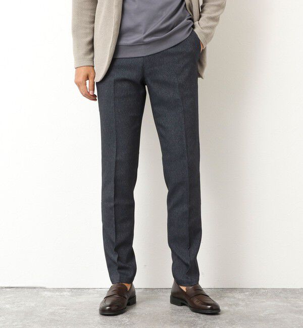 NOLLEY'S goodman「《ビジカジ対応》吸水速乾 ツイルストレッチスリムフィット 25AW」|チノ|