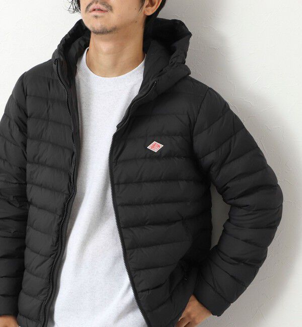 NOLLEY'S goodman「【DANTON/ダントン】DT-A0564 NRP MIDDLE DOWN HOODED JACKET」|ダウン|ブラック