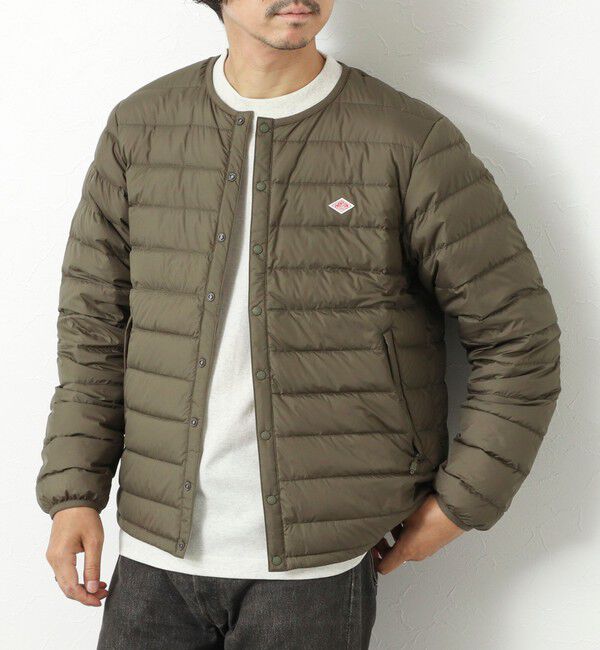 NOLLEY'S goodman「【DANTON/ダントン】DT-A0025 INNER DOWN CREWNECK JACKET 25AW」|ダウン|