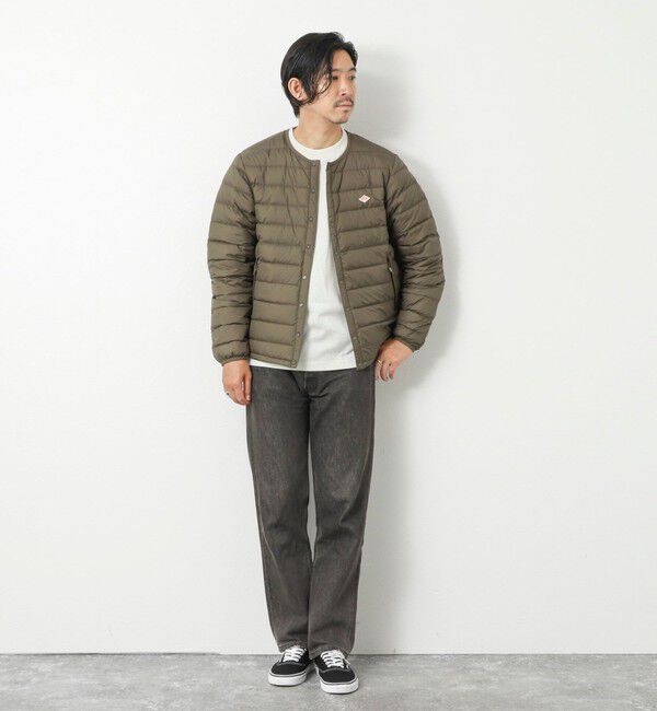 NOLLEY'S goodman「【DANTON/ダントン】DT-A0025 INNER DOWN CREWNECK JACKET 25AW」|ダウン|