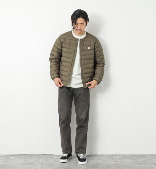 NOLLEY'S goodman「【DANTON/ダントン】DT-A0025 INNER DOWN CREWNECK JACKET 25AW」|ダウン|