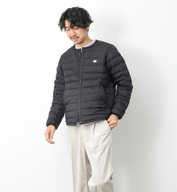 NOLLEY'S goodman「【DANTON/ダントン】DT-A0025 INNER DOWN CREWNECK JACKET 25AW」|ダウン|