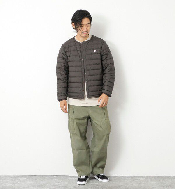 NOLLEY'S goodman「【DANTON/ダントン】DT-A0025 INNER DOWN CREWNECK JACKET 25AW」|ダウン|