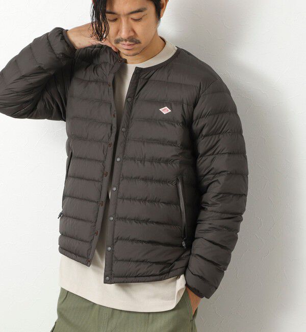NOLLEY'S goodman「【DANTON/ダントン】DT-A0025 INNER DOWN CREWNECK JACKET 25AW」|ダウン|