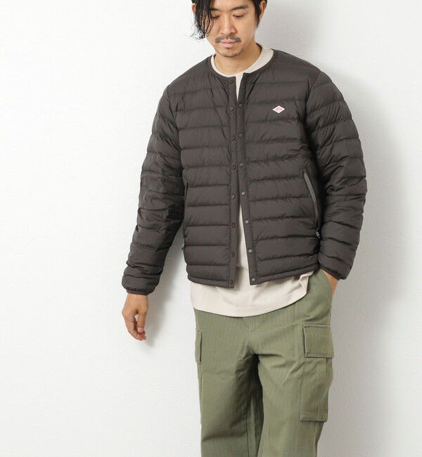 NOLLEY'S goodman「【DANTON/ダントン】DT-A0025 INNER DOWN CREWNECK JACKET 25AW」|ダウン|