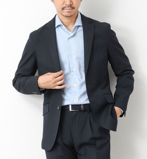 NOLLEY'S goodman「【ビジカジ/セットアップ対応】ACTIVE SETTER ウォッシャブル ストレッチジャケット 25AW」|テーラードジャケット|ネイビー