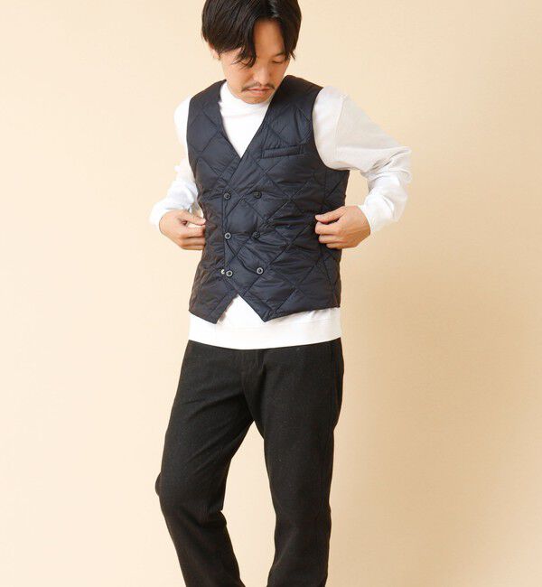NOLLEY'S goodman「【TAION/タイオン】W-BREASTED SNAP BUTTON DOWN GILET 25AW」|ダウンベスト・ベスト|