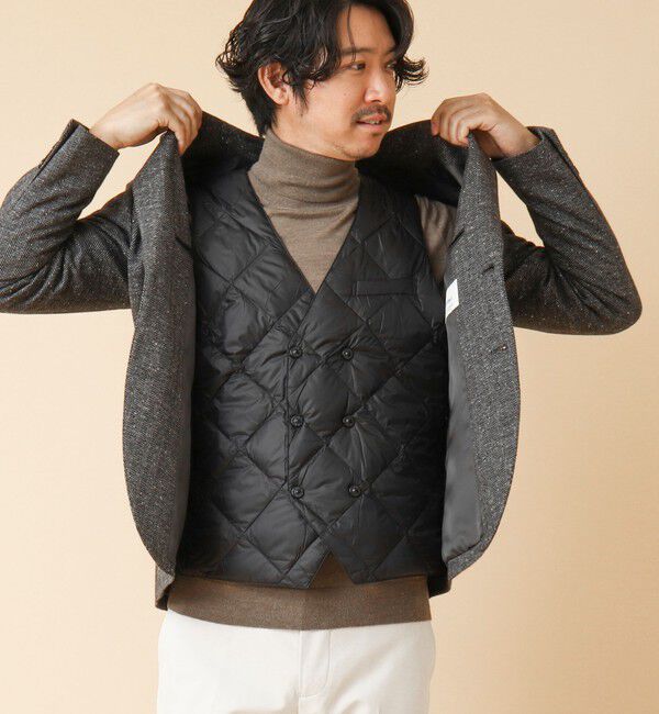 NOLLEY'S goodman「【TAION/タイオン】W-BREASTED SNAP BUTTON DOWN GILET 25AW」|ダウンベスト・ベスト|