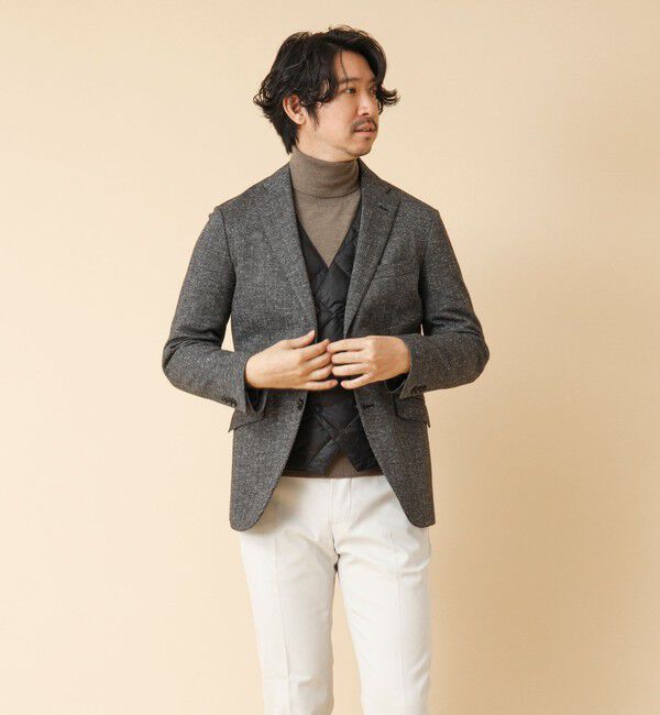 NOLLEY'S goodman「【TAION/タイオン】W-BREASTED SNAP BUTTON DOWN GILET 25AW」|ダウンベスト・ベスト|