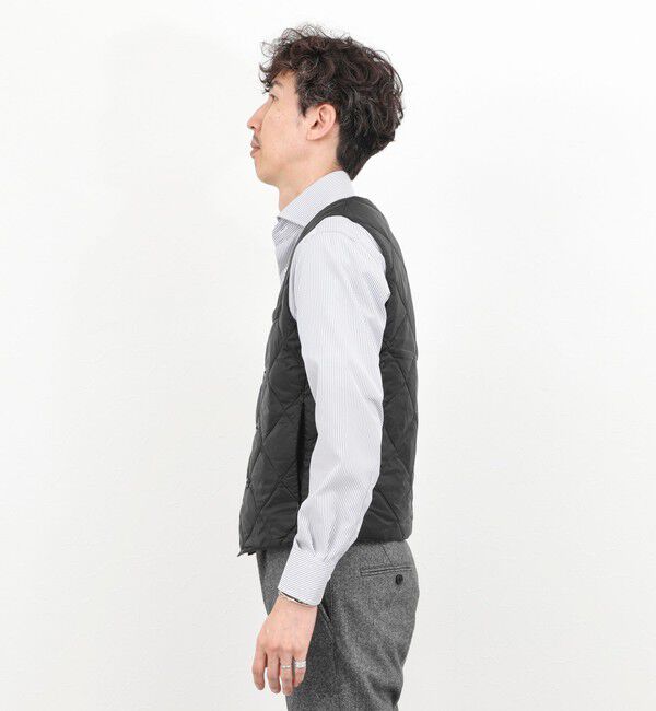 NOLLEY'S goodman「【TAION/タイオン】W-BREASTED SNAP BUTTON DOWN GILET 25AW」|ダウンベスト・ベスト|