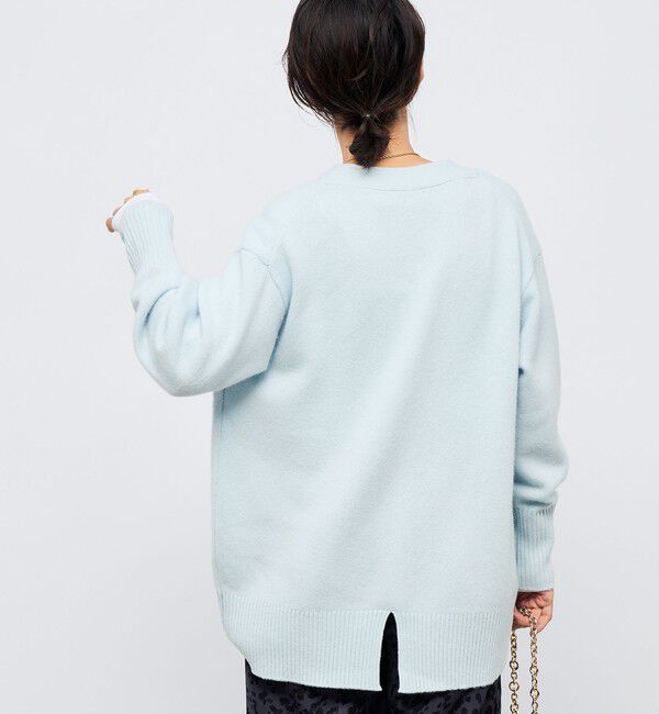 NOLLEY'S「【WEB限定アイテム】2WAY長めVネックカーディガン」|カーディガン|