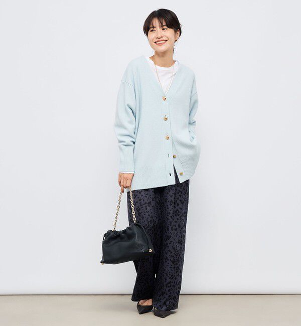 NOLLEY'S「【WEB限定アイテム】2WAY長めVネックカーディガン」|カーディガン|