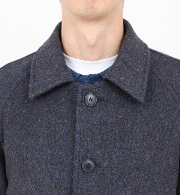 NOLLEY'S goodman「《ビジカジ対応》尾州ビーバーステンカラーコート 25AW」|ステンカラーコート|