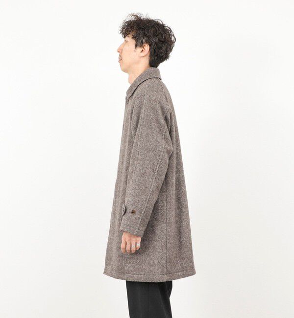 NOLLEY'S goodman「《ビジカジ対応》尾州ビーバーステンカラーコート 25AW」|ステンカラーコート|