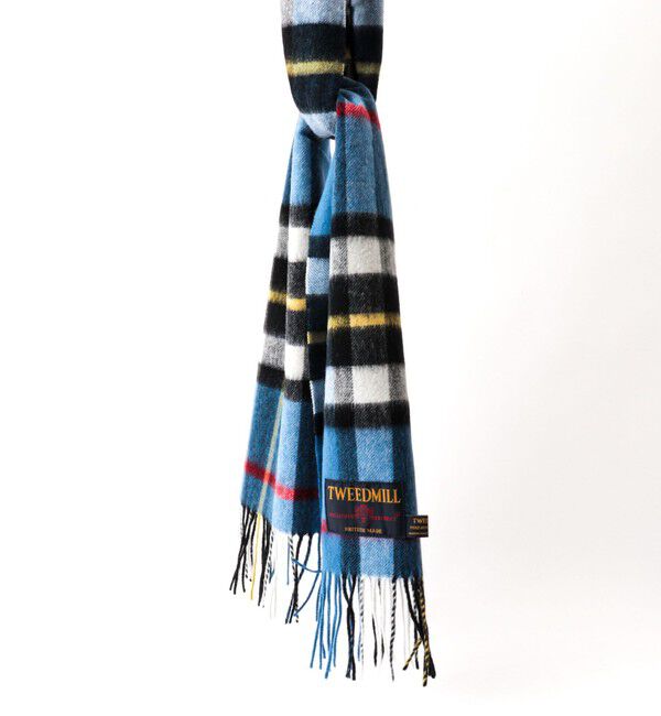 NOLLEY'S goodman「【TWEEDMILL/ツイードミル】Lambswool Muffler Check 25」|マフラー|