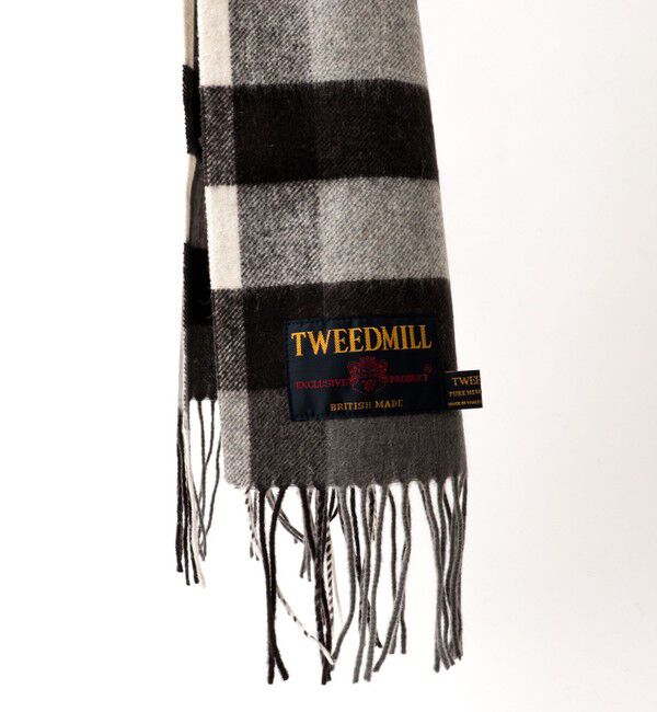 NOLLEY'S goodman「【TWEEDMILL/ツイードミル】Lambswool Muffler Check 25」|マフラー|
