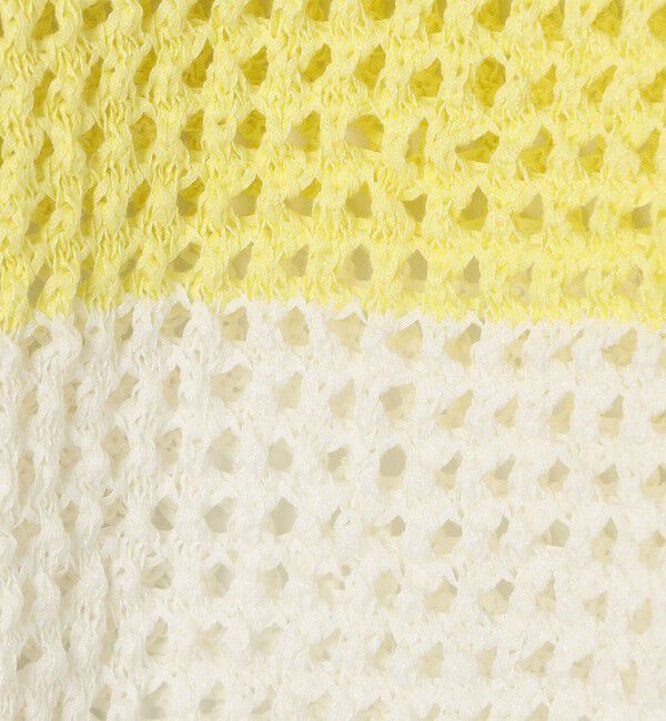 NOLLEY'S「《手洗い可能》テープメッシュ編ポロプルオーバー」|ニット・セーター|