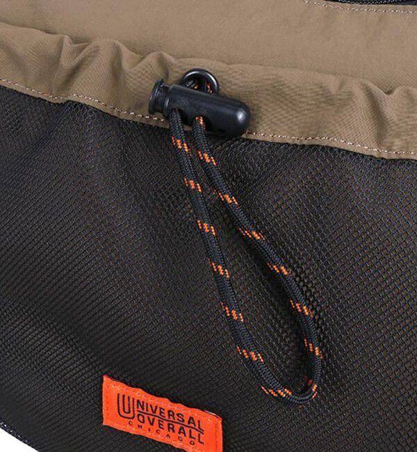 GLOSTER「【UNIVERSAL OVERALL】フロントメッシュ ザイルショルダーバッグ」|ショルダー・メッセンジャー|