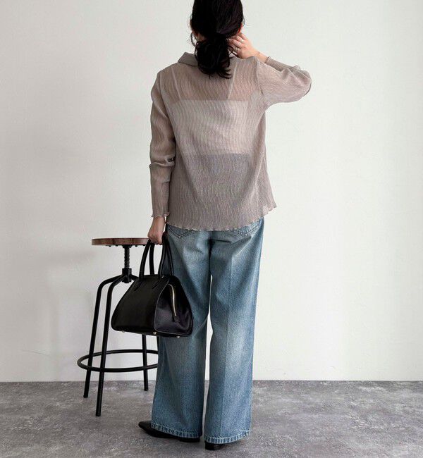 fredy emue「シアープリーツシャツ」|シャツ・ブラウス|