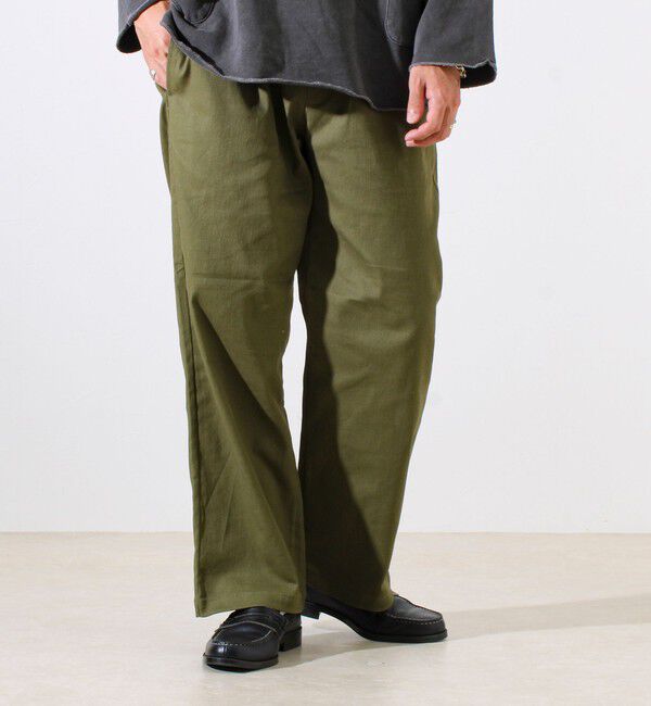 GLOSTER「【人気シリーズ/UNISEX/4サイズ/5色展開】GOODNESS イージーパンツ」|チノ|