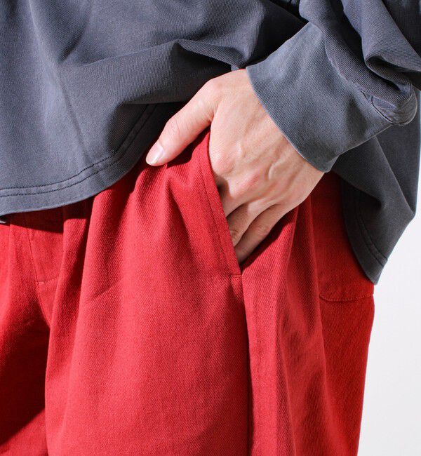 GLOSTER「【人気シリーズ/UNISEX/4サイズ/5色展開】GOODNESS イージーパンツ」|チノ|