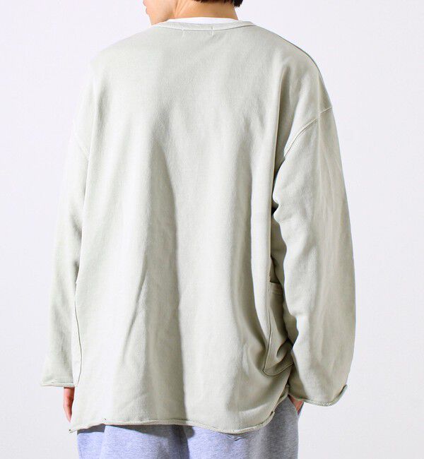 GLOSTER「【秋の一枚着にちょうどいい】9分袖ダブルポケットプルオーバー」|Tシャツ・カットソー|