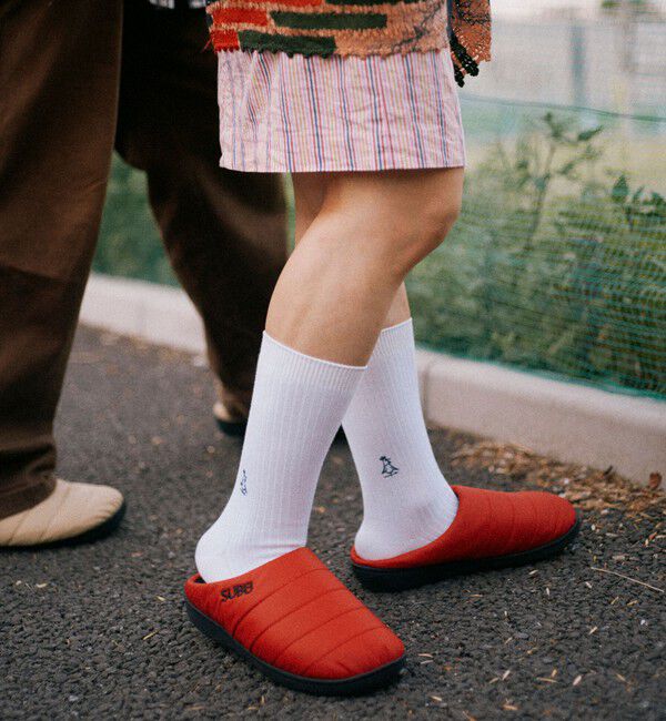 GLOSTER「【SUBU/スブ】ORIGINALS F-line ウインターサンダル UNISEX」|サンダル|レッド