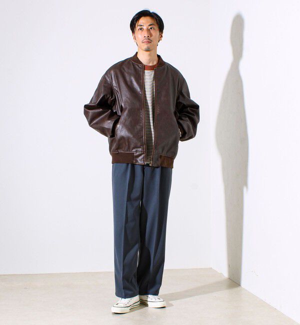 GLOSTER「【ARMY TWILL/アーミーツイル】Vegan Leather Blouson」|その他|