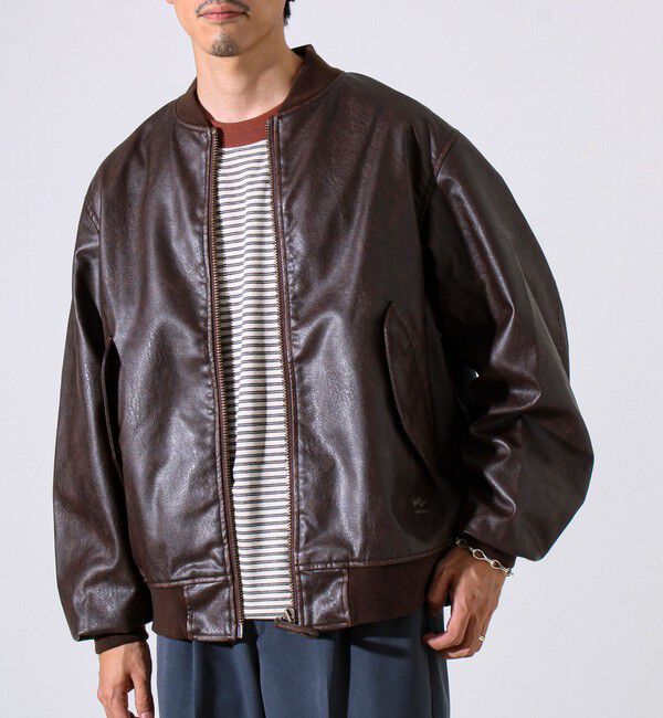 GLOSTER「【ARMY TWILL/アーミーツイル】Vegan Leather Blouson」|その他|