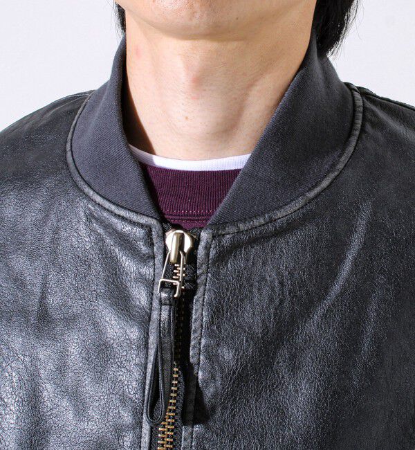 GLOSTER「【ARMY TWILL/アーミーツイル】Vegan Leather Blouson」|その他|