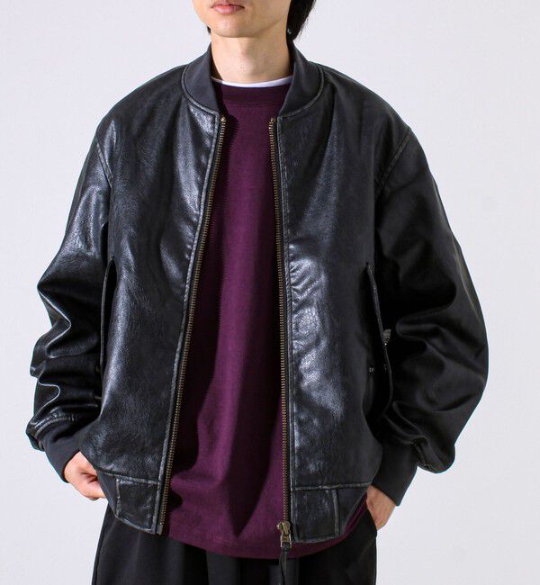 GLOSTER「【ARMY TWILL/アーミーツイル】Vegan Leather Blouson」|その他|