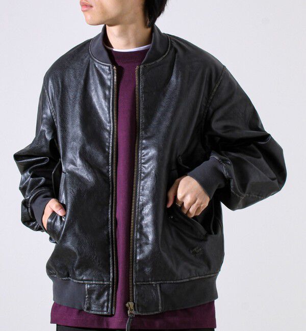 GLOSTER「【ARMY TWILL/アーミーツイル】Vegan Leather Blouson」|その他|