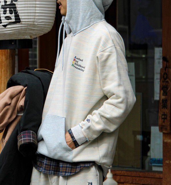 GLOSTER「【BOY BACK FANCYシリーズ】スウェットフーディ」|パーカー|