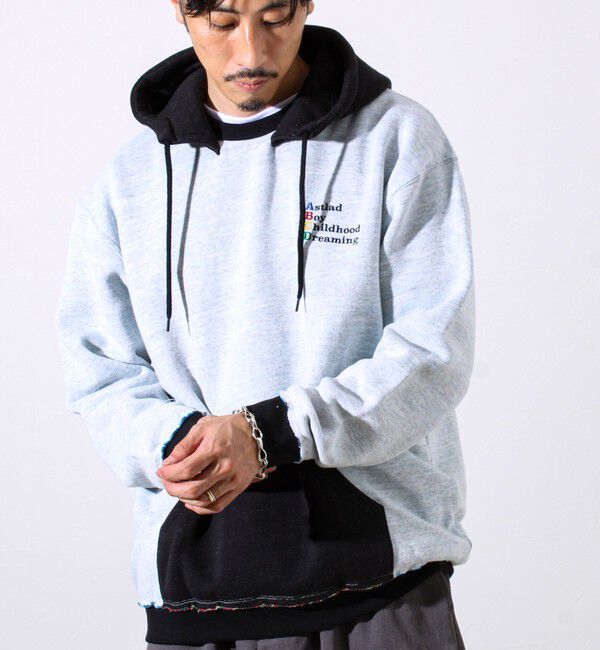 GLOSTER「【BOY BACK FANCYシリーズ】スウェットフーディ」|パーカー|