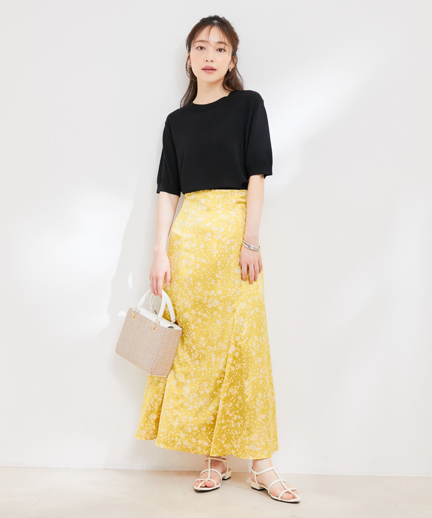 Juze「ボーンアンクルストラップフラットサンダル」|サンダル|