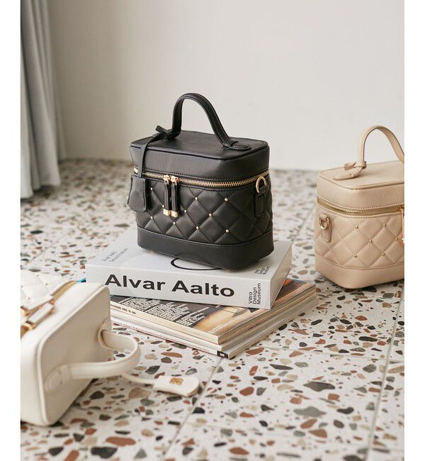 VIS「ゆれるキーチャームがレディなバニティバッグ」|ハンドバッグ|